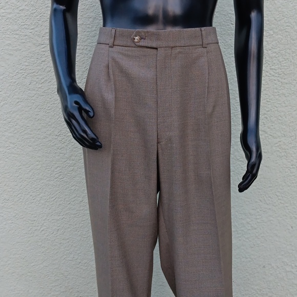 CELLINI LINEA UOMO MEN'S VINTAGE WOOL BLEND (2) PC (3) BUTTON SUIT *PHILIPPINES - Picture 9 of 17